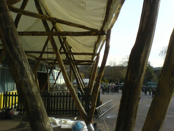 Bespoke Kent Carpentry an Joinery - Bridge School Outdoor Structure
